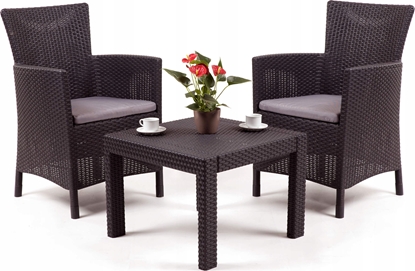 Изображение Allibert Meble ogrodowe ROSARIO BALCONY SET - brzowy