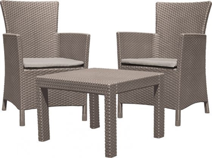Изображение Allibert Meble ogrodowe ROSARIO BALCONY SET - cappuccino