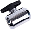 Picture of Alphacool zawór kulowy, G1 / 4, chrome (17141)