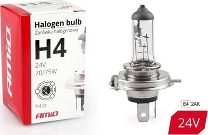Attēls no AMiO arówka halogenowa H4 24V 70/75W filtr UV (E4)