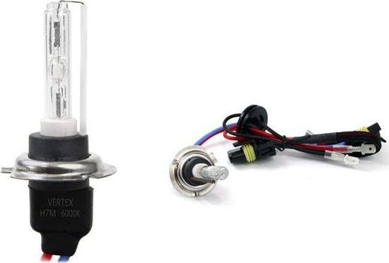 Picture of AMiO arówka ksenonowa, arnik xenon H7M 6000K metal