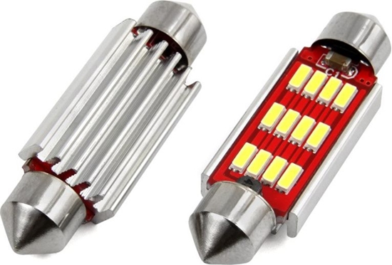 Picture of AMiO arówki LED AMIO C5W C10W 41mm 12xSMD 4014 (canbus)