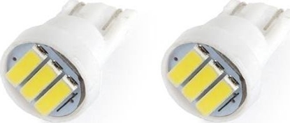 Attēls no AMiO arówki LED STANDARD T10 W5W 3xSMD 7020 12V