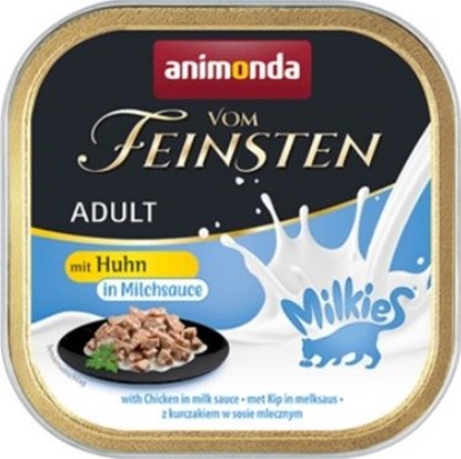 Изображение Animonda ANIMONDA KOT 100g V.FEINSTEN MILKY KURA z FARSZEM MLECZNYM tacka/32