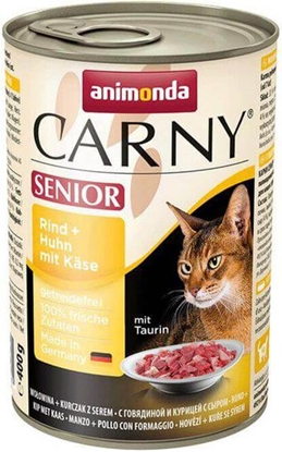 Изображение Animonda CARNY Senior Woowina, kurczak i ser 400g