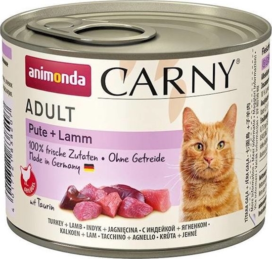 Picture of Animonda Cat Carny Adult smak: indyk, jagnicina 200g