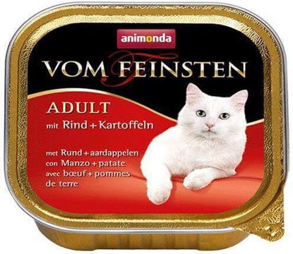 Attēls no Animonda VOM FEINSTEN KOT 100G MENUE WOLOWINA/ZIEMNIAK SZALKA