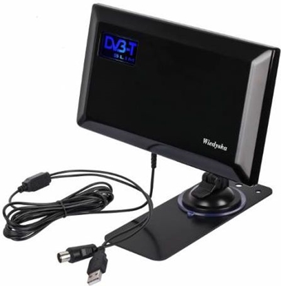 Attēls no Antena RTV Pokojowa DVB-T Slim Wiedyska