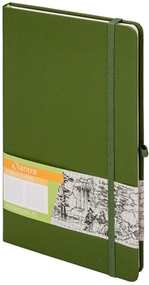 Picture of Antra Notes A5 Kratka Romantyzm Khaki
