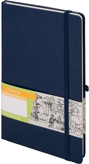Picture of Antra Notes A5 Kropki Romantyzm granatowy