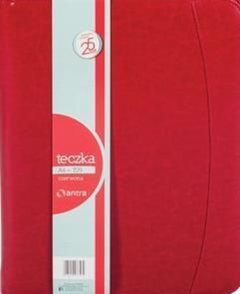 Picture of Antra Teczka A4 709 czerwona na suwak (233362)