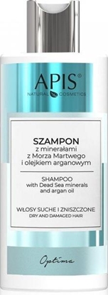 Изображение APIS APIS_Optima Shampoo szampon do włosów normalnych z tendencją do przetłuszczania się z minerałami z Morza Martwego i Trawą Cytrynową 300ml