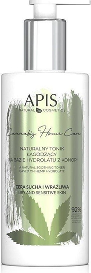 Picture of Apis Cannabis Home Care naturalny tonik agodzcy na bazie hydrolatu z konopi 300ml
