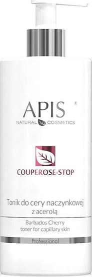 Изображение APIS Couperose-Stop Toner tonik do cery naczynkowej z acerolą 500ml