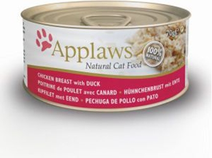 Picture of Applaws Puszka Pier z kurczaka z kaczk - 70g