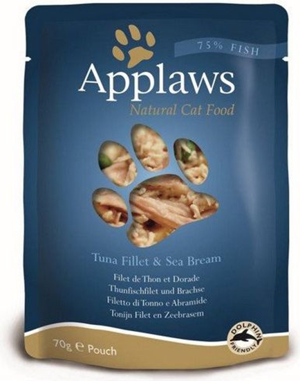 Picture of Applaws saszetka dla kota Tuczyk i Leszcz 70g