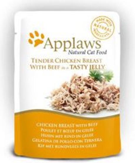 Изображение Applaws Saszetka Pier z kurczaka z woowin w galaretce - 70g