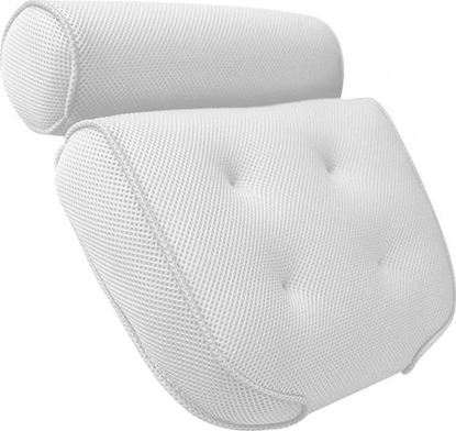 Attēls no Aptel PODUSZKA DO WANNY KPIELOWA Odprajca 32x36x8 cm biaa AG32H