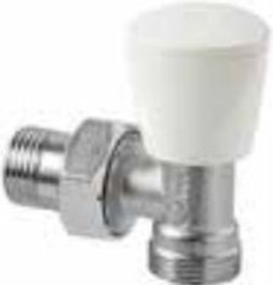 Attēls no Arco Zestaw Zaworów Ktowych (Zawór Zasilajcy + Zawór Powrotny Metalowa Nakrtka) 1/2"F Teide Plus (KCM18)