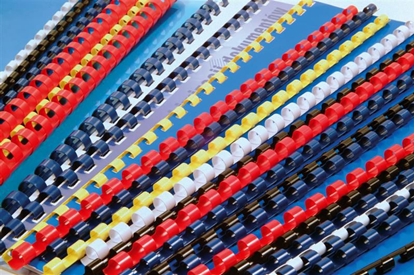 Изображение Argo Grzbiet plastikowy 14mm czarny 100szt/op