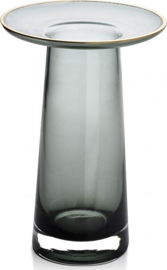 Picture of Art-Pol SERENITE Wazon z konierzem h20x13.5cm szary