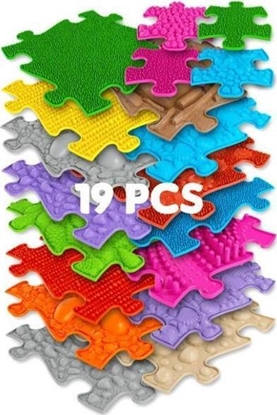 Picture of Askato Mata podogowa ortopedyczna sensoryczna 19 elementów XXL set MFK-025-1