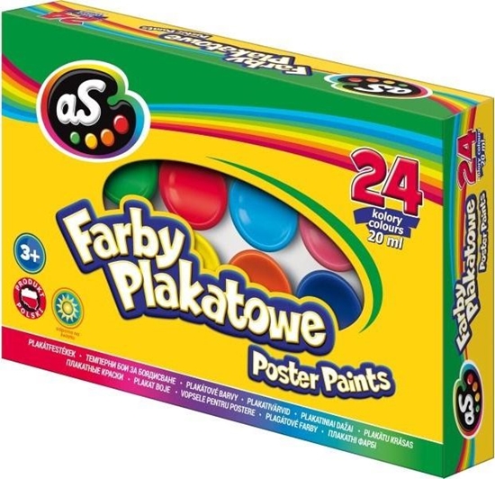 Изображение Astra Farby plakatowe 24 kolory 20ml AS