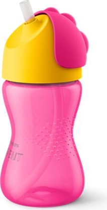 Изображение Avent Kubek ze Somk Róowy 300 ml (SCF798/02)