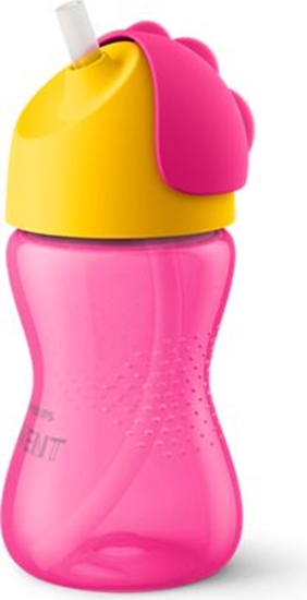 Picture of Avent Kubek ze Somk Róowy 300 ml (SCF798/02)