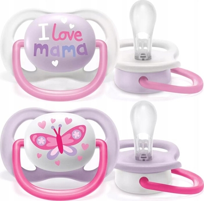 Picture of Avent Smoczek ortodontyczny Ultra Air motylek 2szt. 0-6m