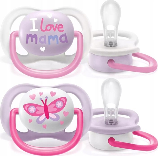 Picture of Avent Smoczek ortodontyczny Ultra Air motylek 2szt. 0-6m