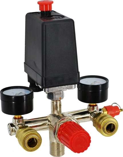 Изображение AWTools AW WYCZNIK CINIENIOWY DO KOMPRESORA ZESTAW AW10210