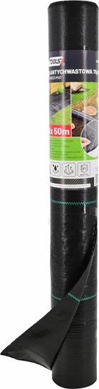 Изображение AWTools AWTOOLS MATA ANTYCHWSTOWA 90g 1,6*50m AGROTKANINA CZARNA AW67142