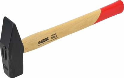 Изображение AWTools AWTOOLS MOTEK LUSARSKI 1,0 kg TRZONEK DREWNIANY BLACK LINE AW32038BL