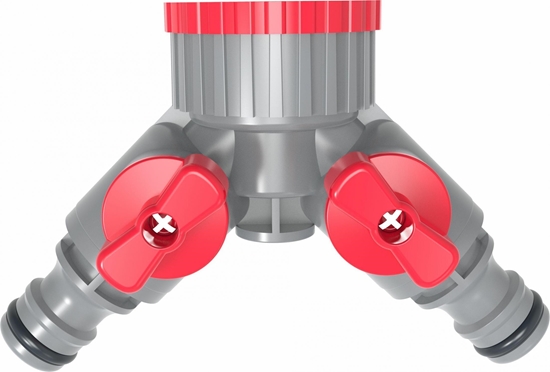 Изображение AWTools AWTOOLS TRÓJNIK 2-ZAWOROWY 1/2"-3/4" BOX-25szt. AW61019