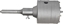 Attēls no AWTools Korona do betonu HEX 80 x 100mm (AW40520)