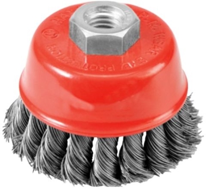 Picture of AWTools Szczotka doczoowa 65mm / Drut skrcany / GWINT M14(AW40538)