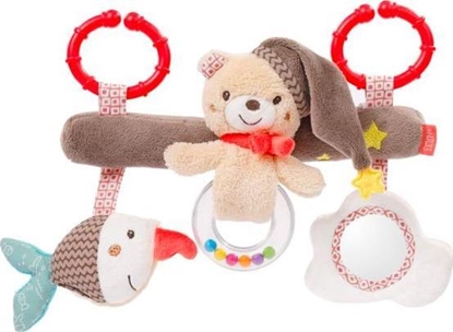 Attēls no BabyFehn Zawieszka Maskotka Edukacyjna Trapez Bruno