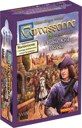 Изображение Bard Dodatek do gry Carcassonne: Hrabia, Król i Rzeka. Edycja 2