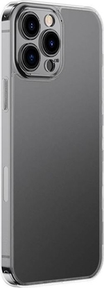 Изображение Baseus Etui Baseus Frosted Glass Apple iPhone 13 Pro Max (przezroczyste)