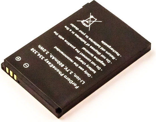 Picture of Bateria MicroSpareparts Mobile do Doro 3.7V 800 mAh (MSPP3144)