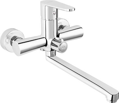 Изображение Bateria umywalkowa Ferro Algeo cienna chrom (BAG3A)