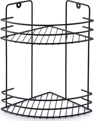 Picture of Koszyk prysznicowy Bathlab CARL BLACK Póka azienkowa 1-poziomowa