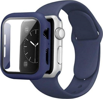 Изображение Beline Beline pasek Apple Watch Silicone 38/40/41mm blue colour + case