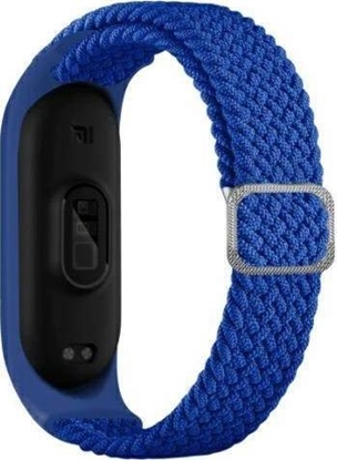 Attēls no Beline Beline pasek Mi Band 3/4 Textile niebieski/sky blue