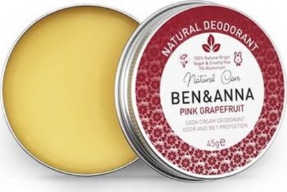 Изображение Ben&Anna BEN ANNA_Natural Deodorant naturalny dezodorant w kremie w metalowej puszce Grapefruit 45g