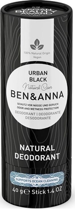 Attēls no Ben&Anna BEN&ANNA_Natural Deodorant naturalny dezodorant na bazie sody w sztyfcie Urban Black 40g