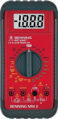 Picture of Benning Miernik uniwersalny BENNING MM 2, cyfrowy z akcesoriami