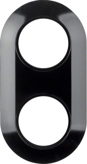 Picture of Berker Ramka podwójna 1930 czarna (138121)