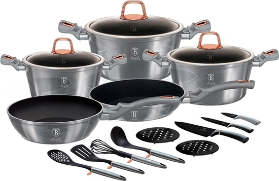 Picture of Berlinger Haus ZESTAW GARNKÓW 17 ELEMENTOWY MOONLIGHT COLLECTION BH/7044
